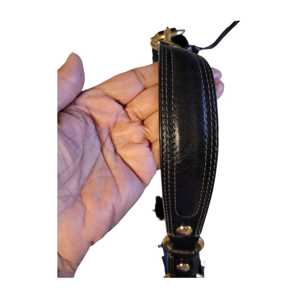 COACH CARLY Hobo Leather Shoulder Bag Black E0882-12671 EUC - Picture 12 of 13